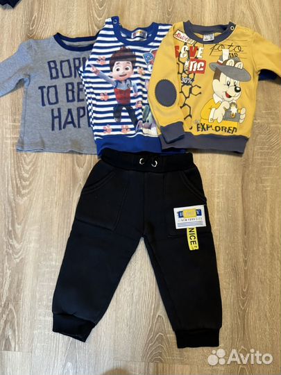 Детские вещи на мальчика 74-86