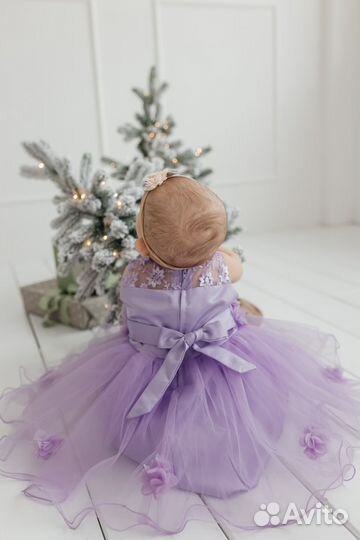 Пышное платье на годик