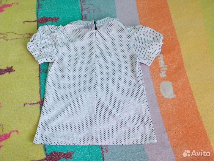 Школьная блузка р.140-146