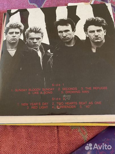 Виниловая пластинка U2