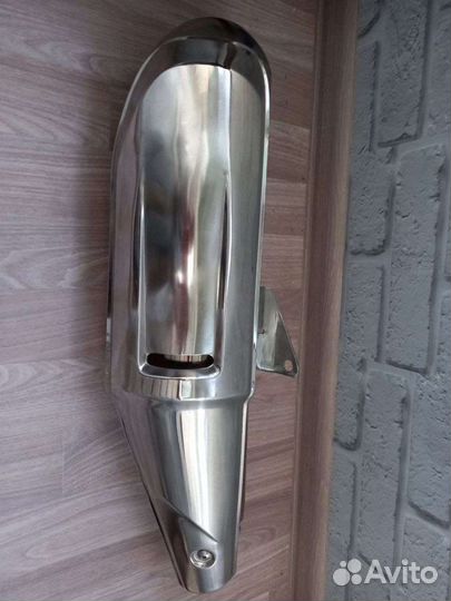 Глушитель от Stels Flex 250