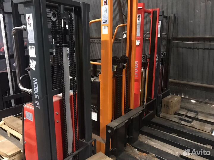 Штабелеры с электроподъемом