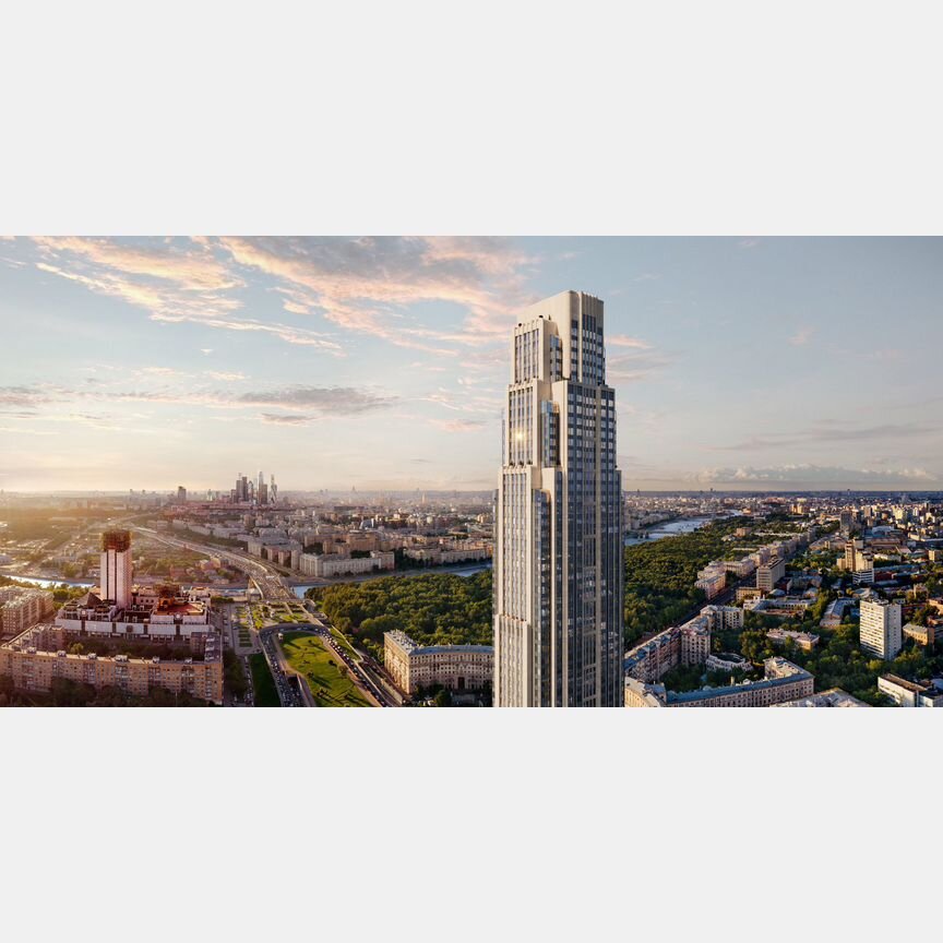 3-к. квартира, 87,3 м², 58/75 эт.