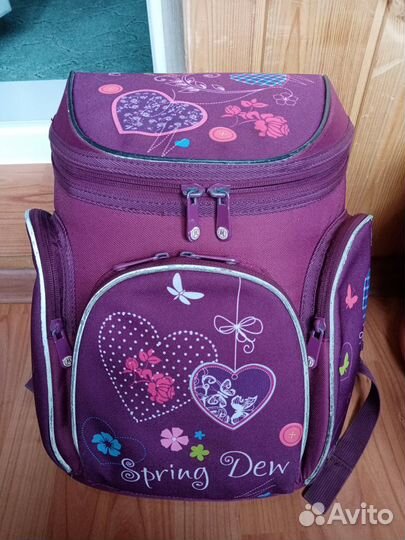 Рюкзак школьный ортопедический для девочки