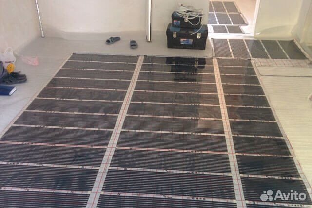 Пленочный теплый пол корейской фирмы leeil 50 см