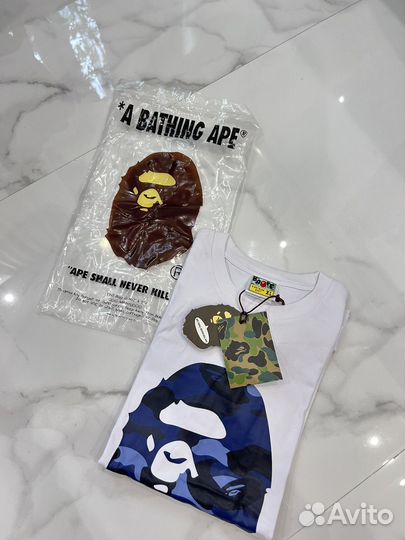 Футболка Bape Big Ape head Tee Оригинал