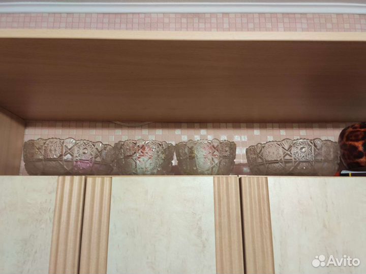 Ваза хрустальная набор