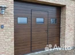 Секционные ворота гаражные автоматические