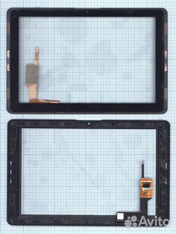 Тачскрин Acer A3-A40 черный с рамкой