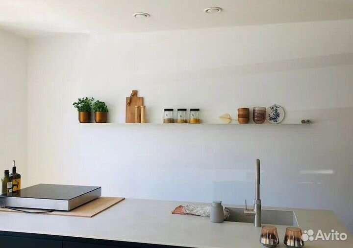 Полка настенная из металла/лофт/минимализм