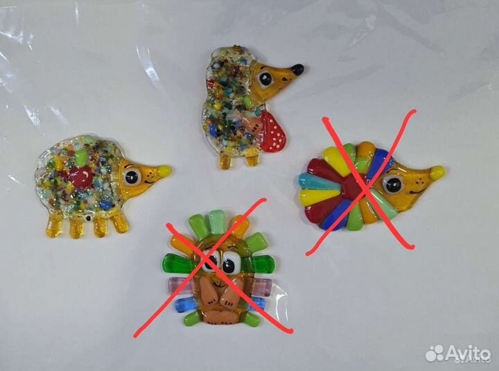 Магниты из стекла Муранское стекло