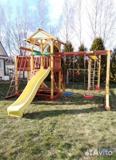 Детская площадка без заноз