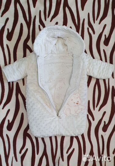 Конверт демисезонный, 0-3 мес