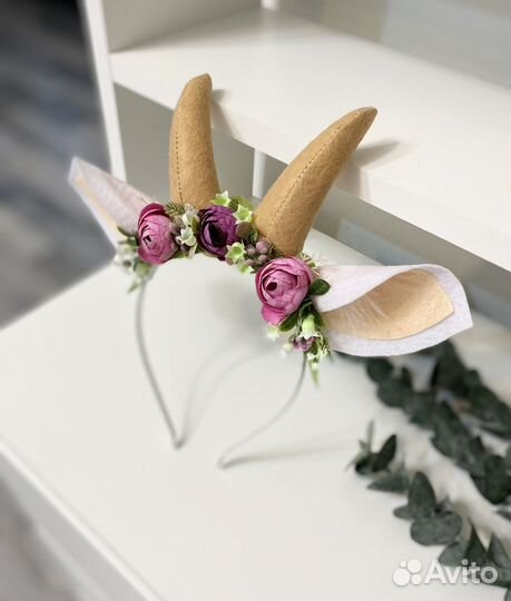 Рожки козы,костюм козочки