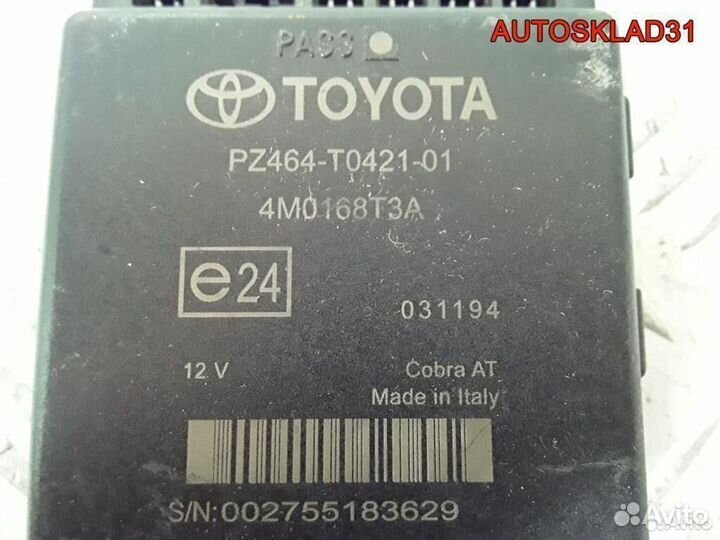 Блок парктроников Toyota Prius 4M0168T3A