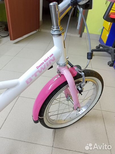 Детский велосипед B'twin 500 docto girl 16