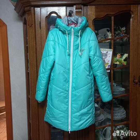 Зимняя куртка для девочки 158см Изософт