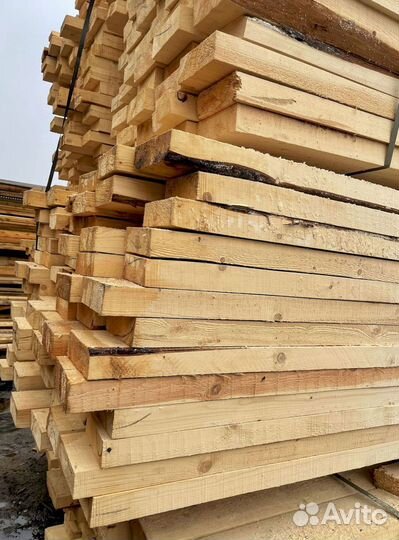 Доска обрезная 40х100