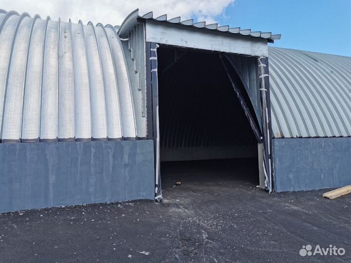 Ангар из металлоконструкций