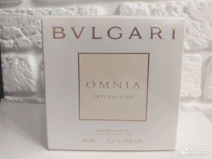 Bvlgari crystalline 65мл новые