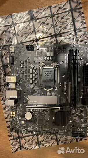 Материнская плата lga 1200 msi h510m-a pro