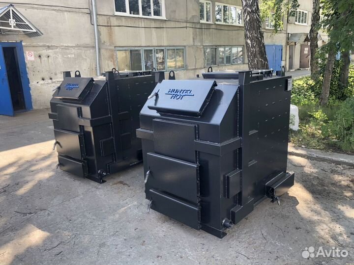 Твердотопливный котёл длительного горения