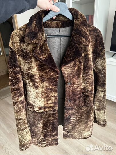 Дубленка натуральная из меха ягненка