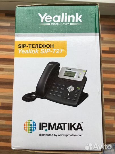 SIP-телефон Yealink SIP-T21 E2