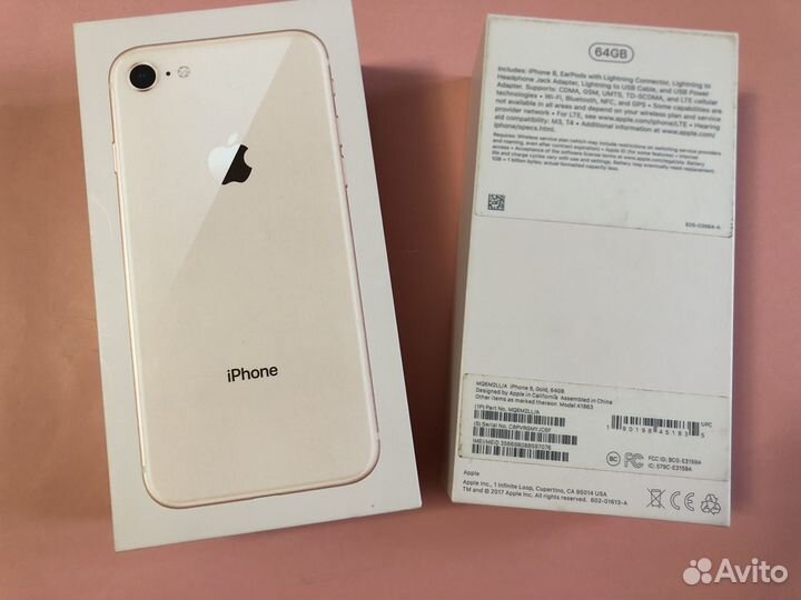 Коробка от iPhone 8 64 Гб