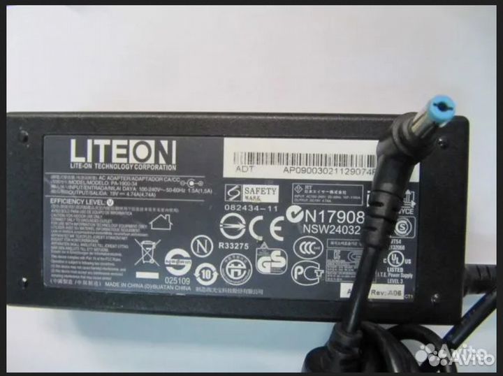 Блоки питания (сетевой адаптер) для ноутбуков