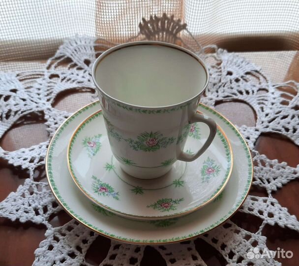 Кофейная чашка лфз костяной фарфор СССР