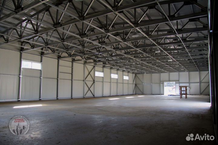 Строительство складов под ключ