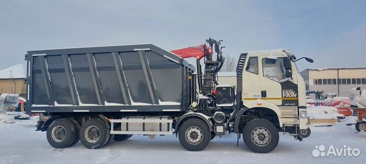 FAW J6 CA3310 с КМУ, 2024