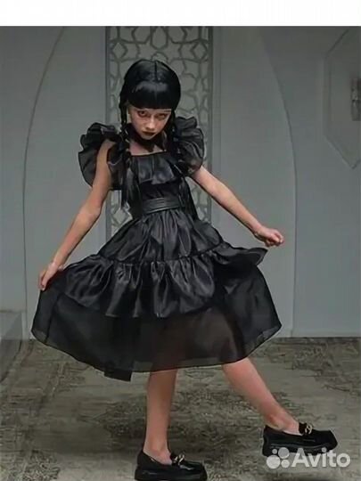 Костюм детский Уэнсдэй в аренду Wednesday