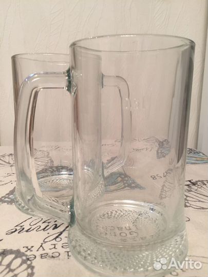 Кружка пивная, 2 шт / новые