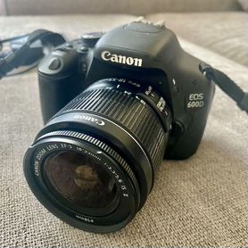 Зеркальный фотоаппарат canon eos 600d