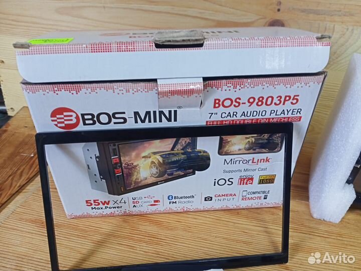 Магнитола Bos Mini BOS-9803P5 2 din