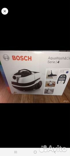 Моющий пылесос bosch