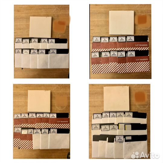 Ретро дискеты 5.25 дюйма и 3.5 дюйма