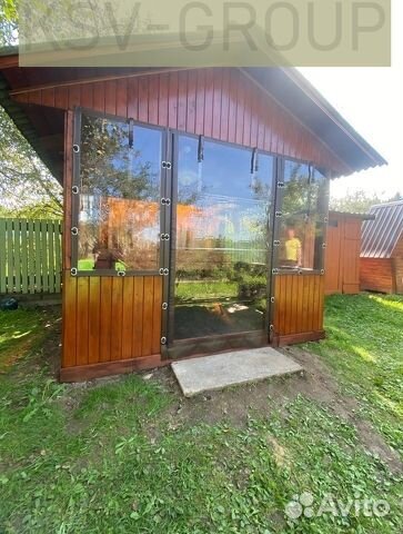 Мягкие окна на террасу