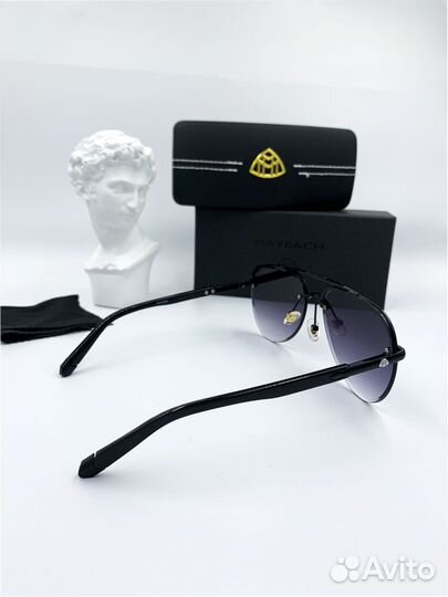 Солнцезащитные очки Maybach мужские черные (845)