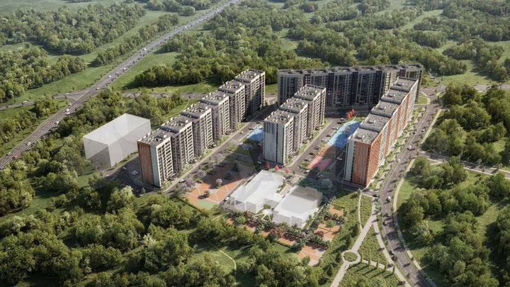 1-к. квартира, 44,1 м², 10/12 эт.