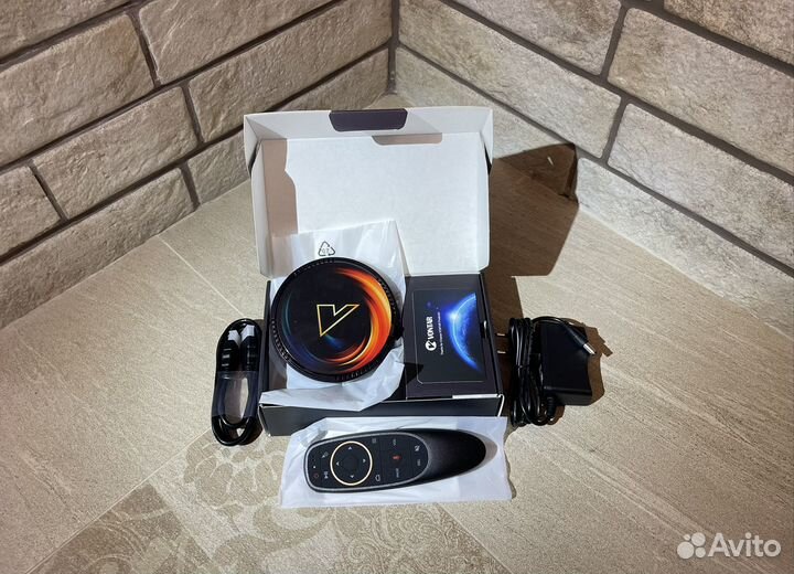 4К Android TV смарт приставка Vontar W2 3800 канал