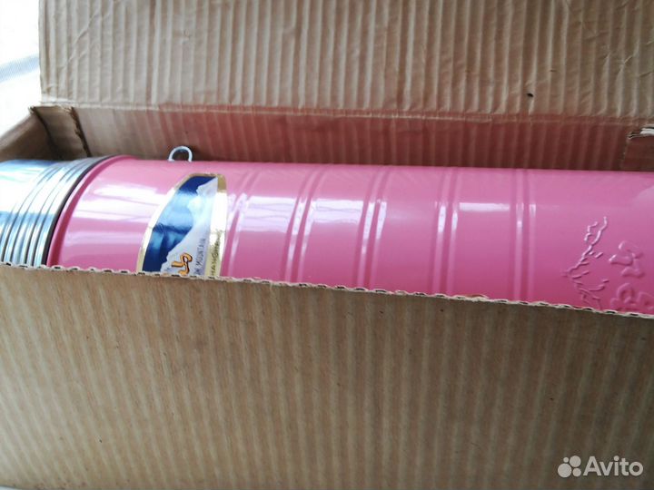 Термос Китай из СССР с широким горлом новый