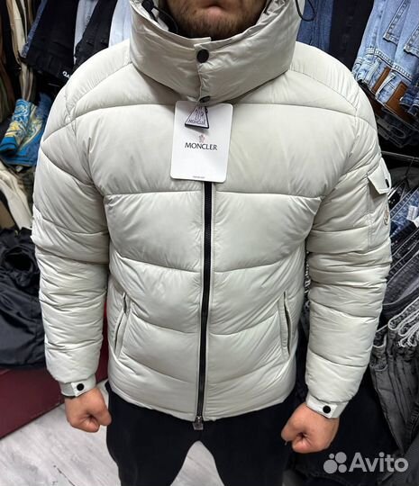 Куртка зимняя Moncler пуховик мужской Premium