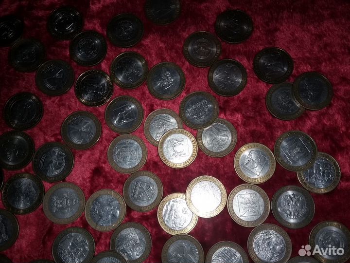 Монеты 10р юбилейные