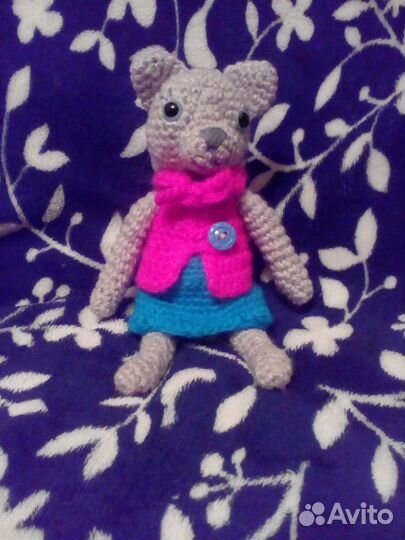 Вязаные игрушки ручной работы