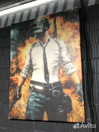 Картина с игровым персонажем