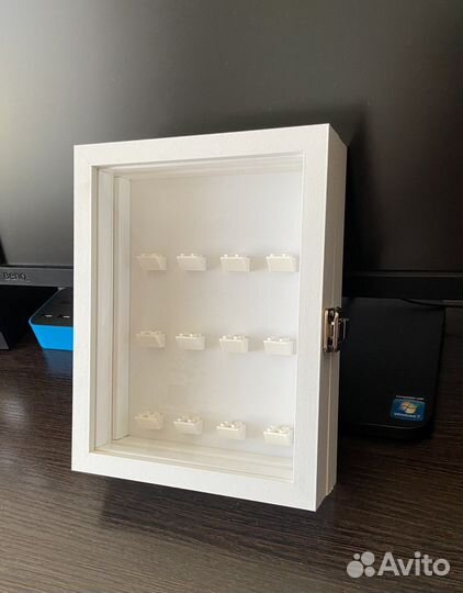 Рамка бокс дисплей для фигурок лего lego
