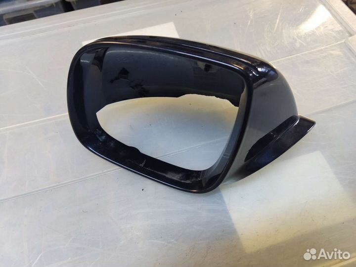 Корпус зеркала левый черный дефекты VW Туарег GP